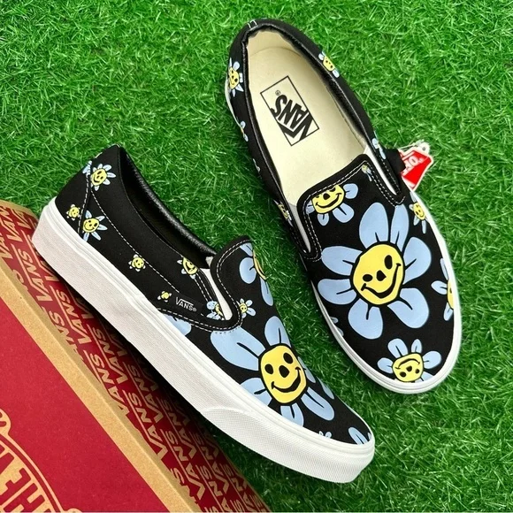 Vans Classic Slip On Trippy Grin Floral - Picture 3 of 7